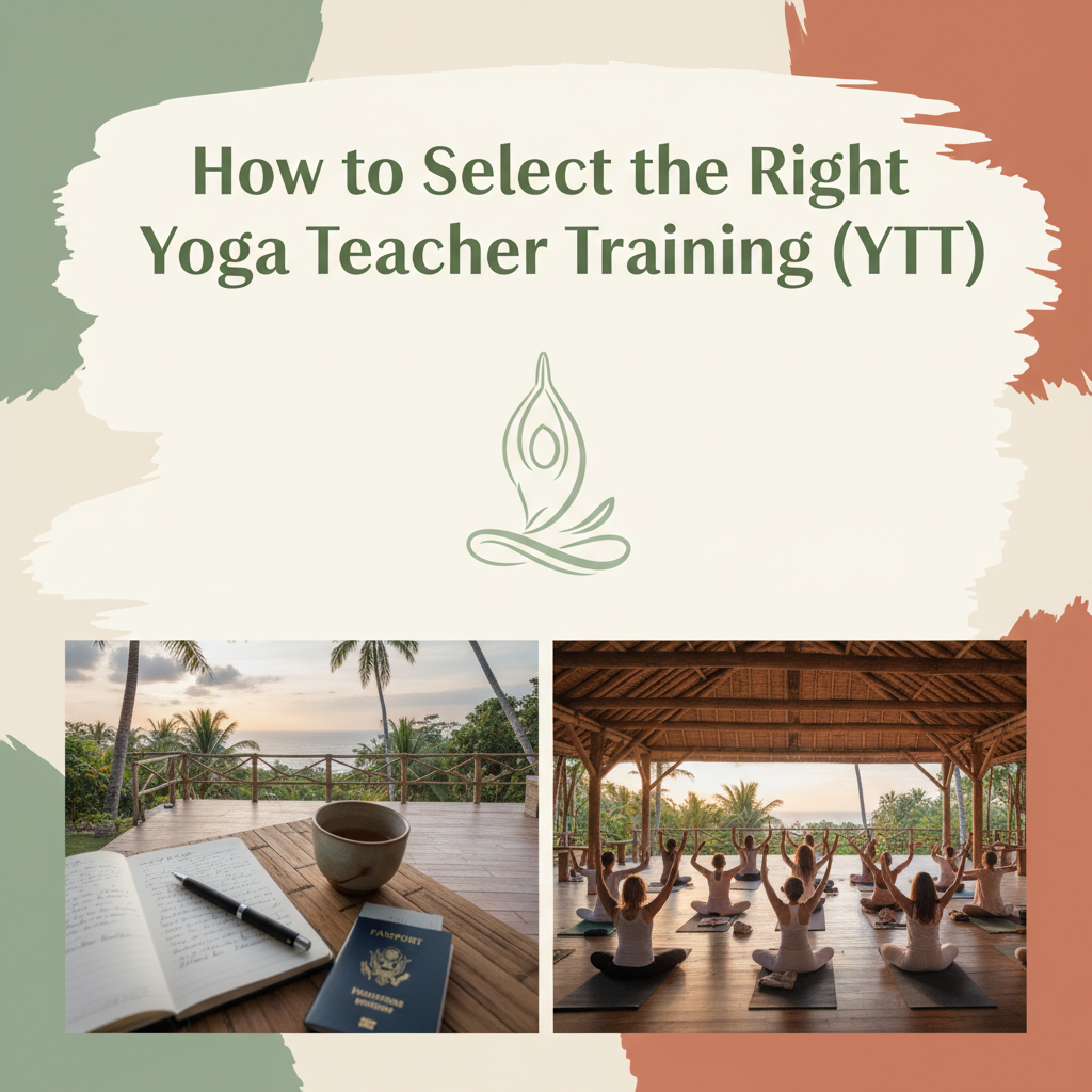 How to Select the Right Yoga Teacher Training (YTT)